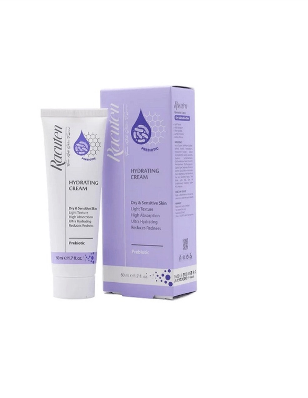 کرم آبرسان راکوتن مدل Probiotic مناسب پوست خشک و حساس حجم 50 میلی لیتر