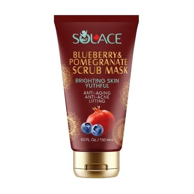 ماسک صورت سولس مدل عصاره انار حجم 150 میلی لیتر