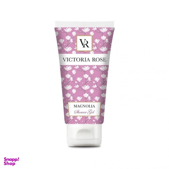 ژل شستشوی بدن ویکتوریا رز (Victoria Rose) مدل Magnolia مناسب پوست خشک حجم 200 میلی لیتر