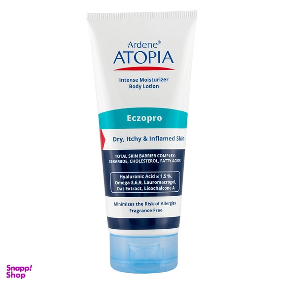 لوسیون بدن آردن سری Atopia مدل Eczopro حجم 200 میلی لیتر